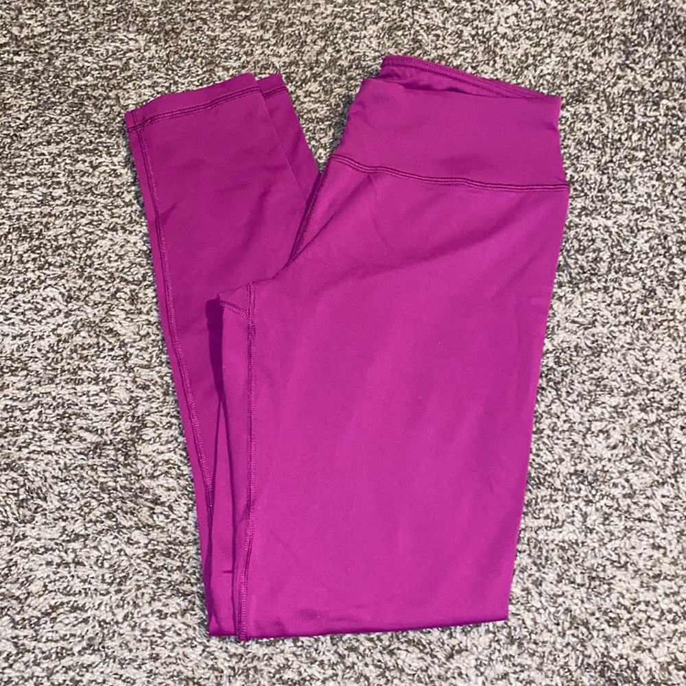 Magenta Workout Leggings